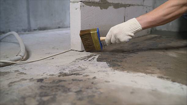 Crawl space vapor barrier installation in Junction City, OH